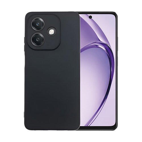 WOO Case Silicone Neo Soft Oppo A40 4G, Black
