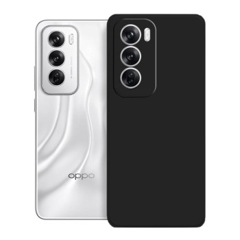 WOO Case Silicone Neo Soft Oppo Reno 12, Black