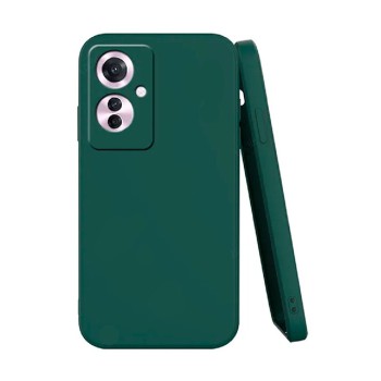WOO Case Liquid Silicone Oppo Reno 11F, Green