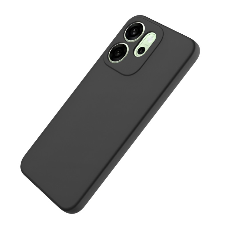 WOO Case Liquid Silicone Oppo Reno 14F/FS, Black