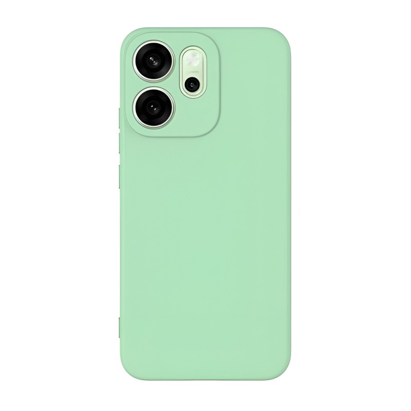 WOO Case Liquid Silicone Oppo Reno 14F/FS, Green