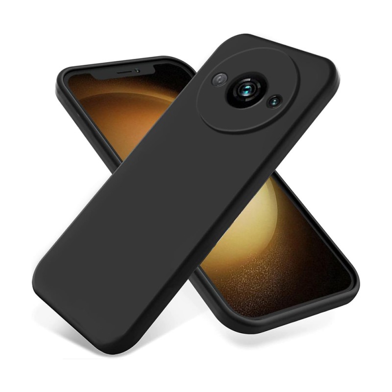 WOO Case Liquid Silicone Redmi A3, Black