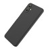 WOO Case Liquid Silicone Samsung A07, Black