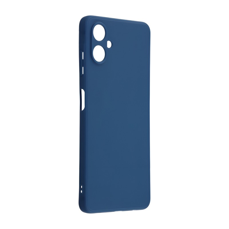 WOO Case Liquid Silicone Samsung A07, Blue