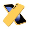 WOO Case Liquid Silicone Samsung A15 4G, Yellow