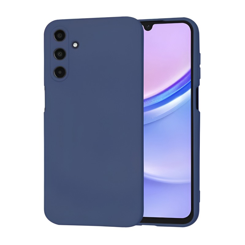 WOO Case Liquid Silicone Samsung A16 4G, Blue