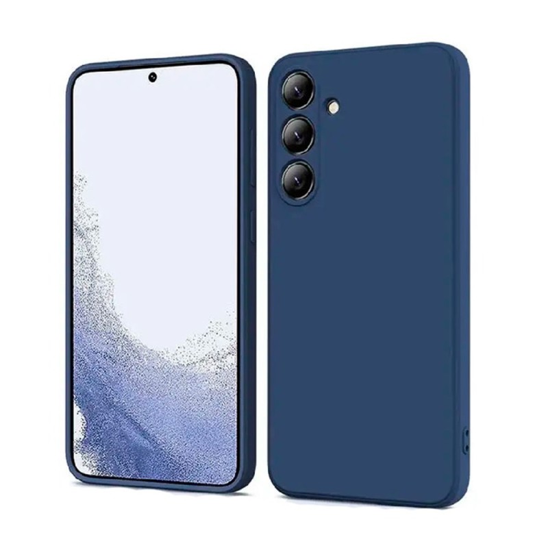 WOO Case Liquid Silicone Samsung A25 5G, Blue