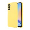 WOO Case Liquid Silicone Samsung A25 5G, Yellow