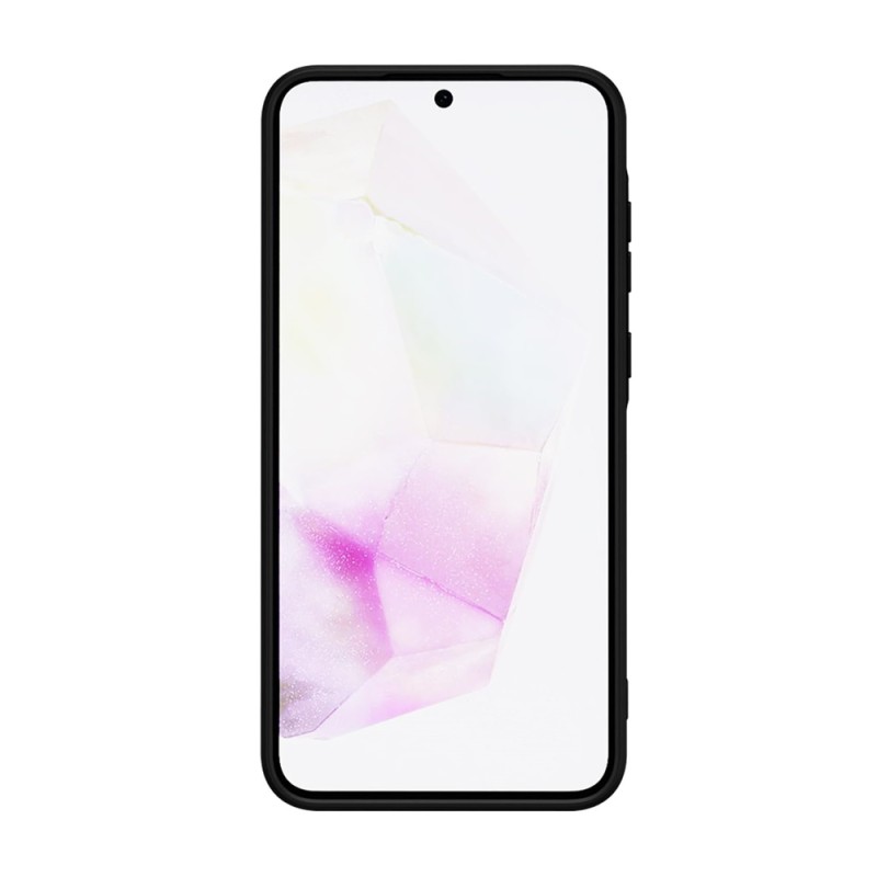 WOO Case Liquid Silicone Samsung A35 5G, Black