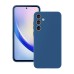 WOO Case Liquid Silicone Samsung A35 5G, Blue