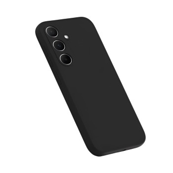 WOO Case Liquid Silicone Samsung A55 5G, Black