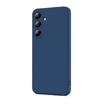 WOO Case Liquid Silicone Samsung A55 5G, Blue