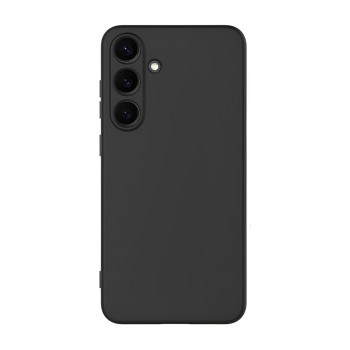 WOO Case Liquid Silicone Samsung S25FE, Black