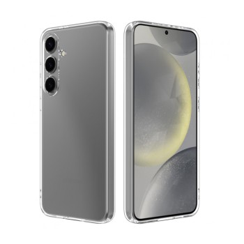 WOO Case Soft TPU Samsung Galaxy S24FE, Clear