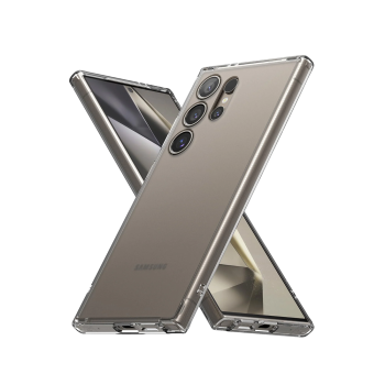 WOO Case Soft TPU Samsung Galaxy S24 Ultra, Clear