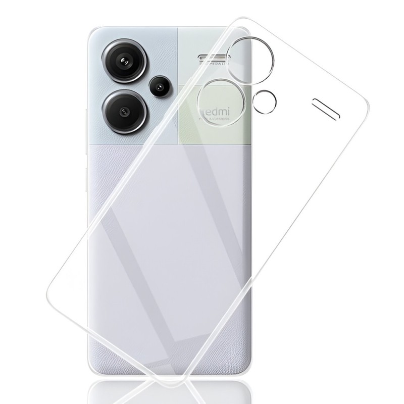 WOO Case Soft TPU Redmi Note 13 Pro Plus 5G, Clear