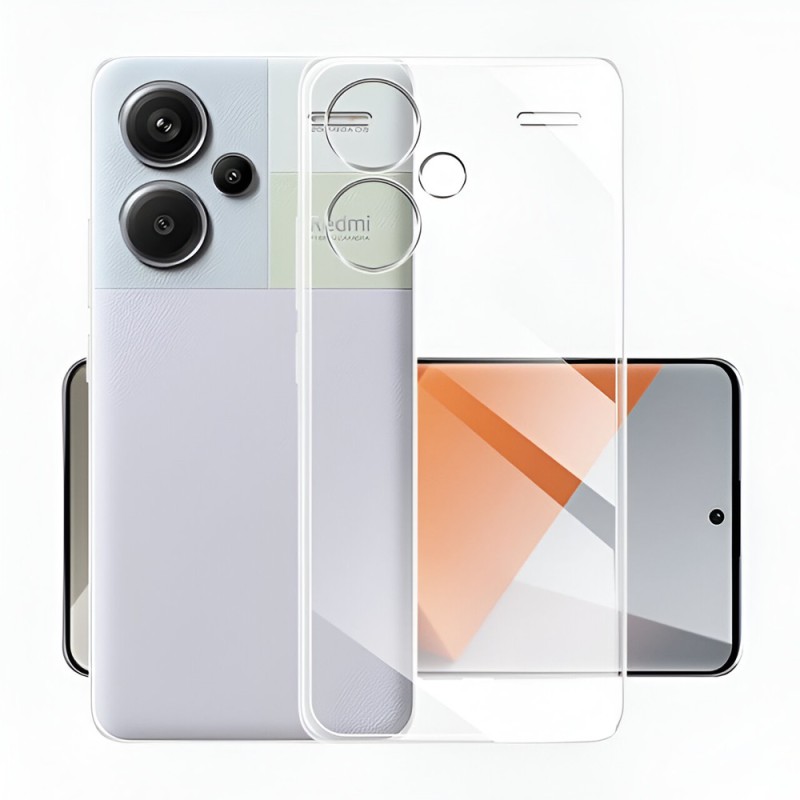 WOO Case Soft TPU Redmi Note 13 Pro Plus 5G, Clear