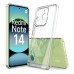 WOO Case TPU Soft Xiaomi Redmi Note 14 4G, Clear 163.3 x 76.6 x 8.2 mm