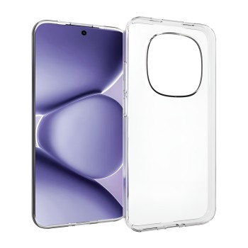 WOO Case Soft TPU Xiaomi Redmi Note 15 Pro 5G, Clear