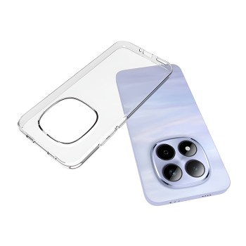 WOO Case Soft TPU Xiaomi Redmi Note 15 Pro 5G, Clear