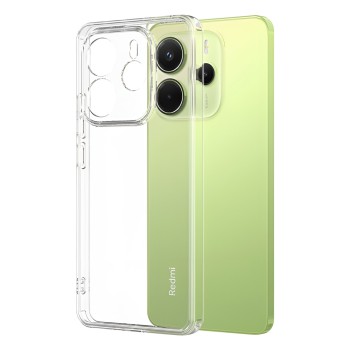 WOO Case TPU Soft Xiaomi Redmi Note 14 Pro 4G, Clear
