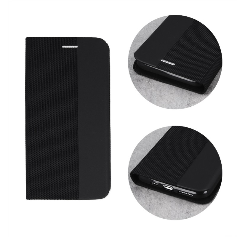 WOO Case Shell Flip Nylon Samsung A06, Black