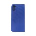WOO Case Shell Flip Nylon Samsung A35 5G, Blue