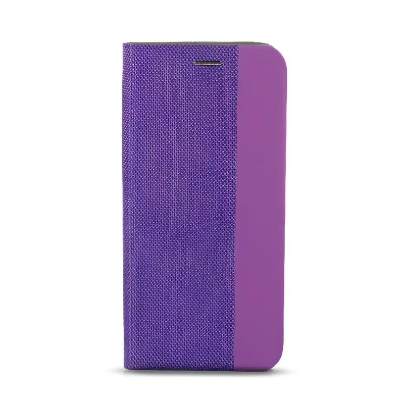 WOO Case Shell Flip Nylon Xiaomi Redmi Note 13 Pro 4G, Purple