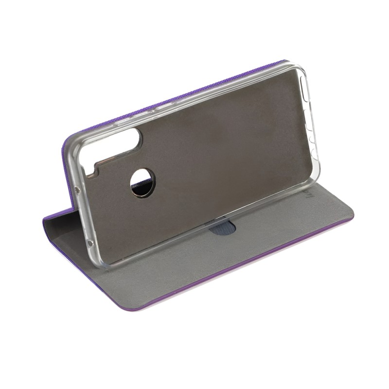 WOO Case Shell Flip Nylon Xiaomi Redmi Note 13 Pro 4G, Purple