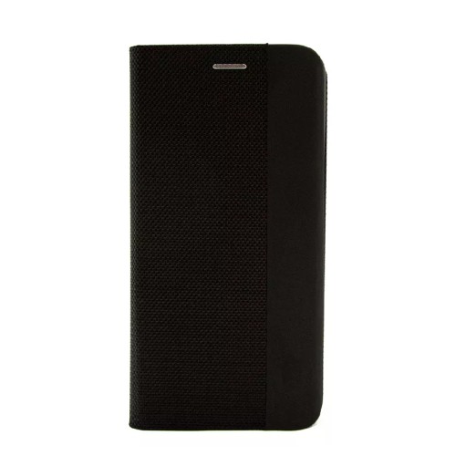 WOO Case Shell Flip Nylon Xiaomi Redmi Note 14 Pro Plus 5G, Black