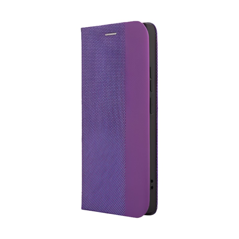 WOO Case Shell Flip Nylon Xiaomi Redmi Note 14 Pro Plus 5G, Purple