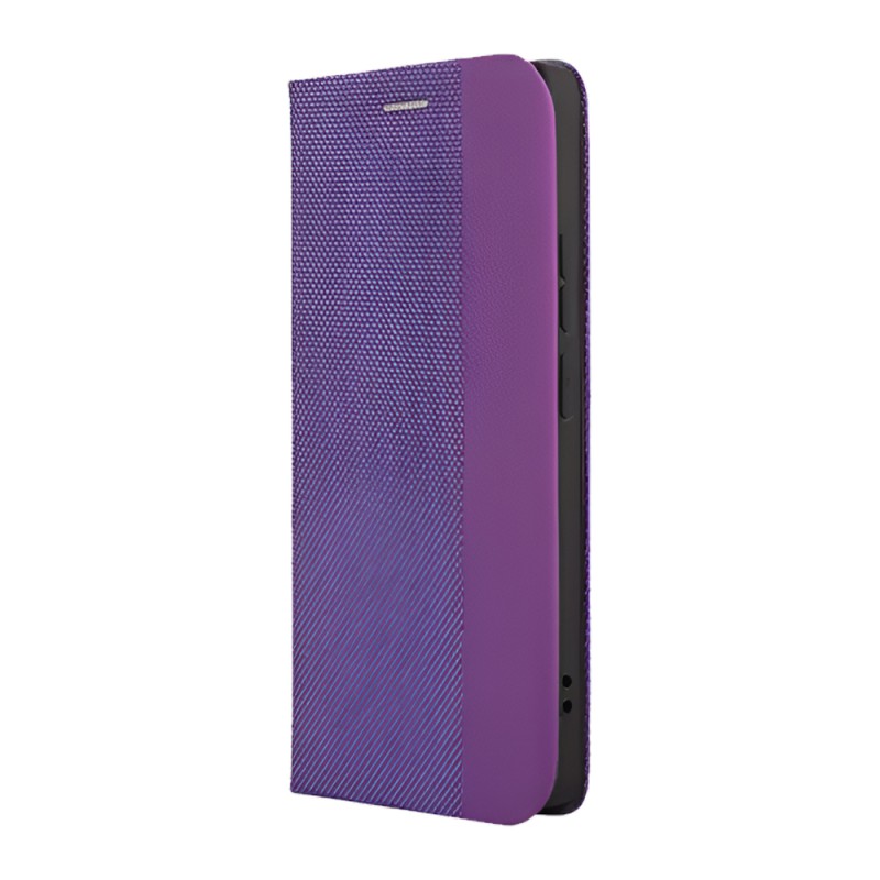 WOO Case Shell Flip Nylon Xiaomi Redmi A4, Purple