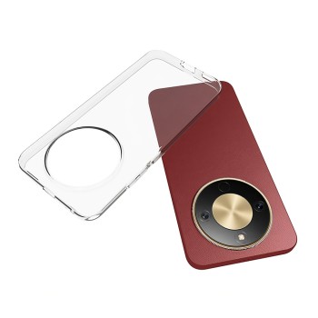 WOO Case Soft TPU Honor Magic 8 Lite，Clear