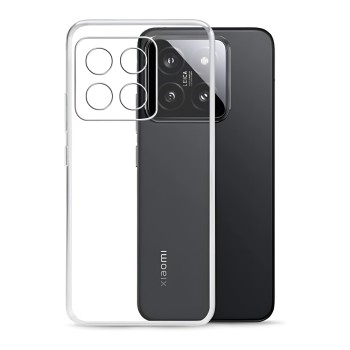 WOO Case TPU Soft Xiaomi 14T PRO, Clear