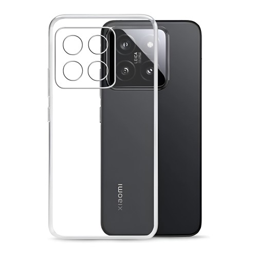 WOO Case TPU Soft Xiaomi 14T PRO, Clear