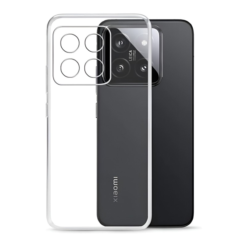 WOO Case TPU Soft Xiaomi 14T PRO, Clear