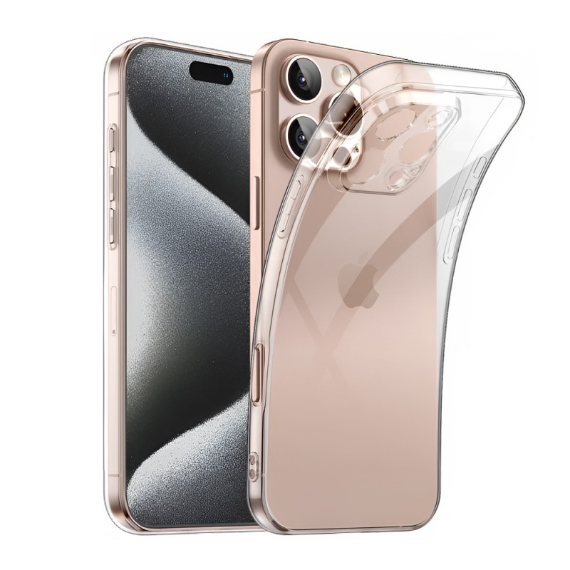 WOO Case Soft TPU iPhone 16 Pro, Clear