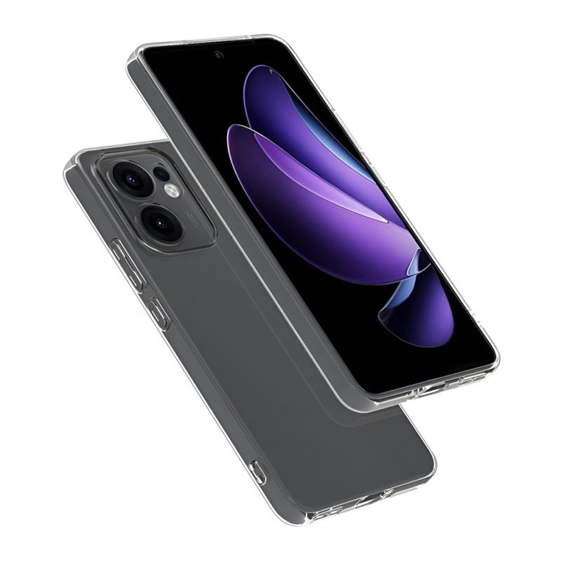 WOO Case Soft TPU Oppo Reno 13F/13FS, Clear