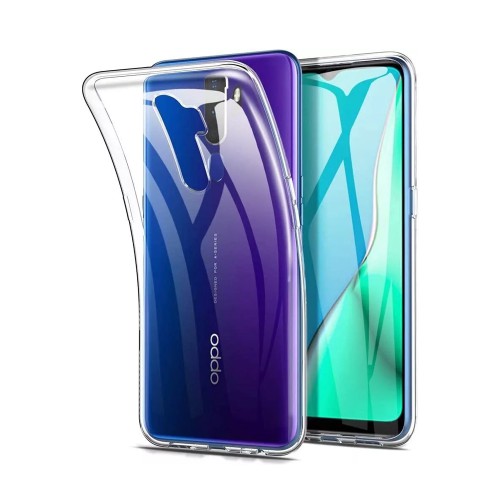 WOO Case Soft TPU Oppo A5 4G, Clear