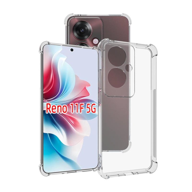 WOO Case Soft TPU Oppo Reno 11F, Clear