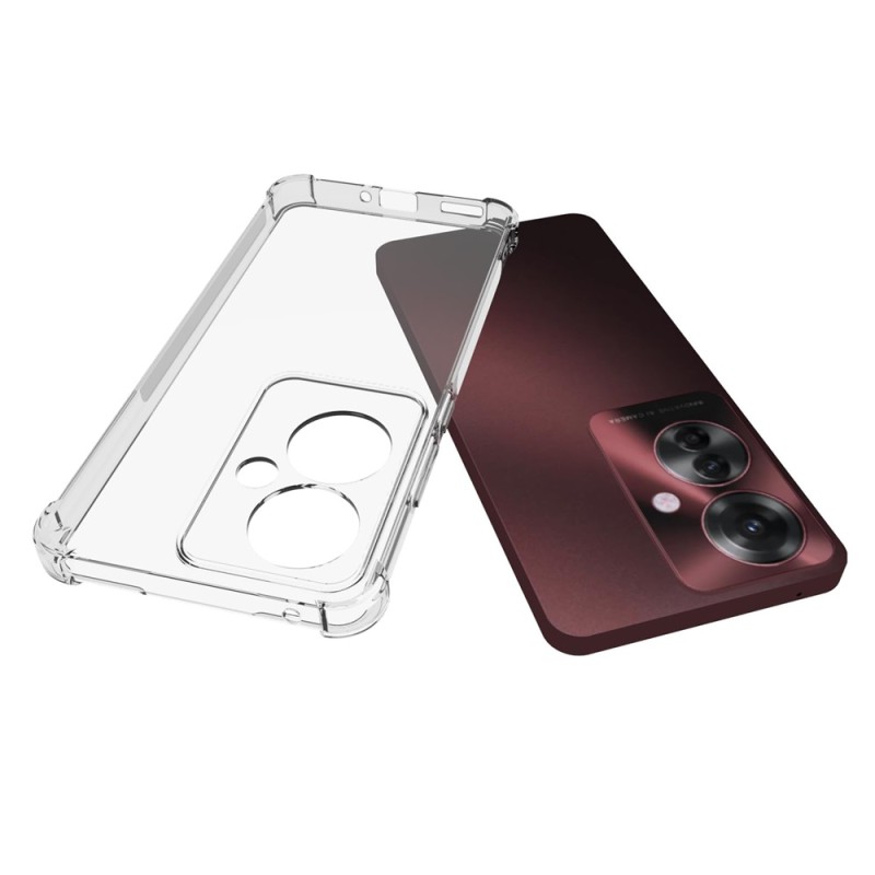 WOO Case Soft TPU Oppo Reno 11F, Clear