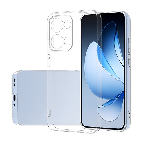 WOO Case Soft TPU Oppo Reno 13 5G, Clear