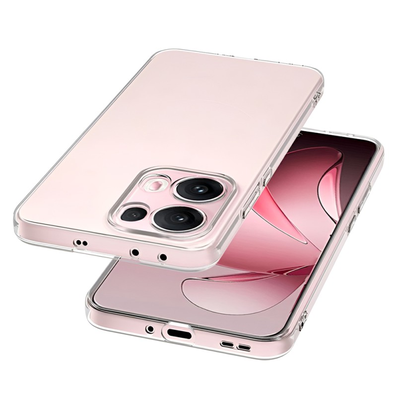 WOO Case Soft TPU Oppo Reno 13 Pro 5G, Clear