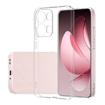 WOO Case Soft TPU Oppo Reno 13 Pro 5G, Clear