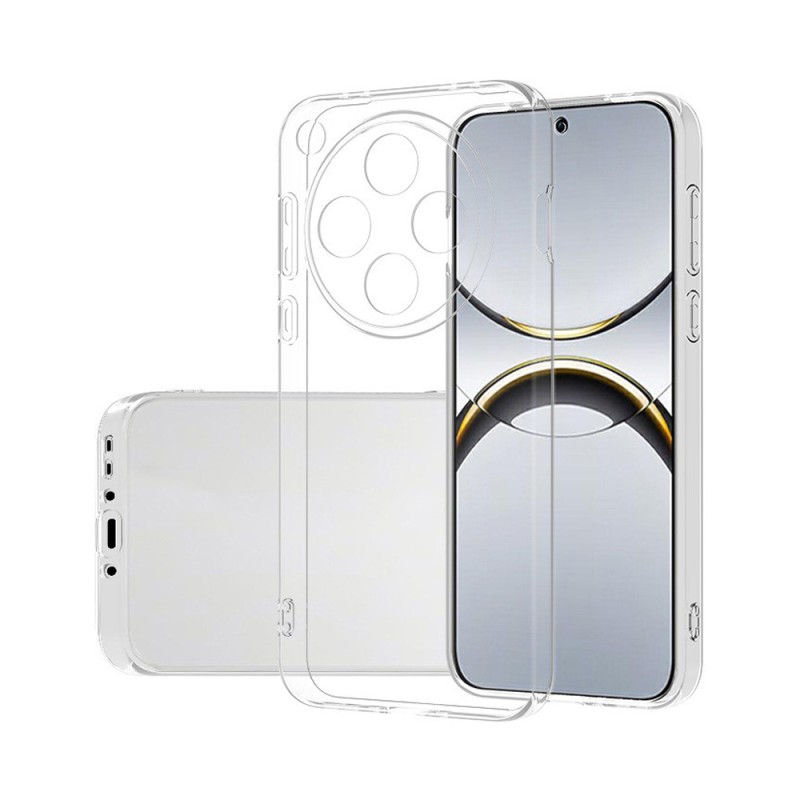 WOO Case TPU Soft Oppo Find X8 Pro, Clear