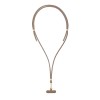 WOO Lanyard Long Strap, Beige