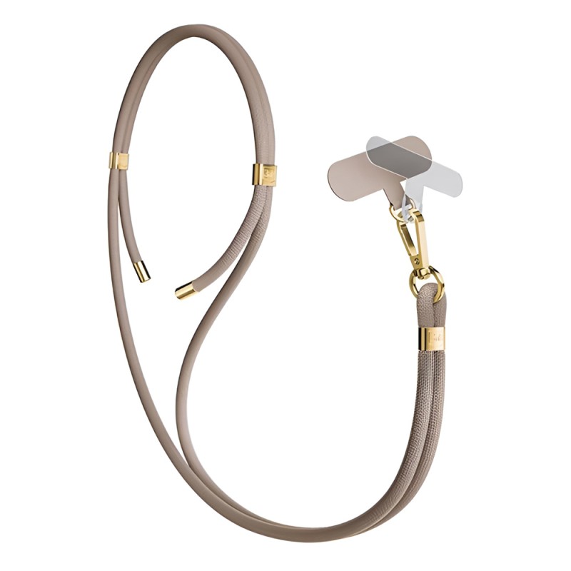 WOO Lanyard Long Strap, Beige