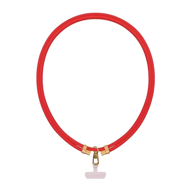 WOO Lanyard Long Strap, Red