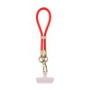 WOO Lanyard  Short Strap, Red