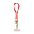 WOO Lanyard  Short Strap, Red